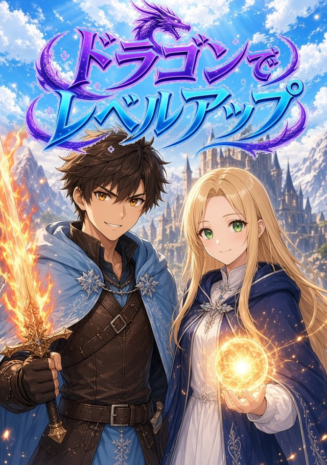 ドラゴンでレベルアップ 書影